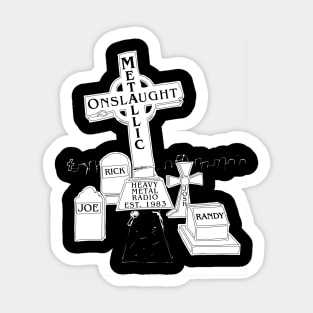 Metallic Onslaught Graveyard Sticker